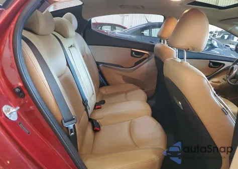 2013 Hyundai Elantra Gls from USA, damaged, VIN 5NPDH4AE6DH192593